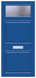 Door Covers Solid Panel - Blue