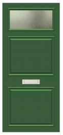 Door Covers Solid Panel - Green