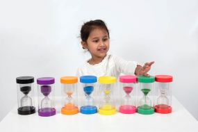 ColourBright Sand Timers Set of 3 (1, 3, 5 min)