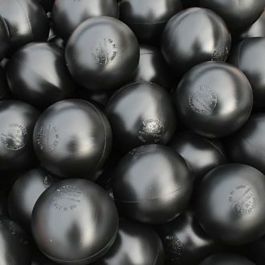 75mm Plastic Balls Black